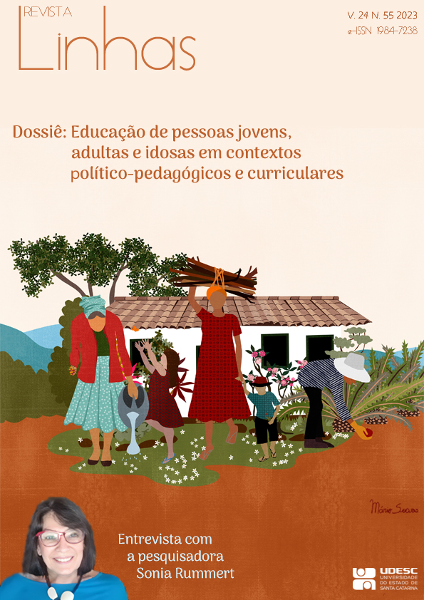 					Visualizar v. 24 n. 55 (2023): Educação de pessoas jovens, adultas e idosas em contextos político-pedagógicos e curriculares 
				